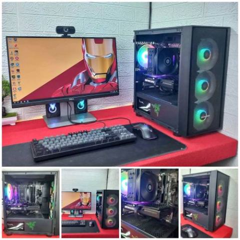 PC GAMING STREAMING EDITING INTEL CORE I5 GEN 12 RAM 16GB DDR4 VGA GEFORCE RTX 3060 12GB