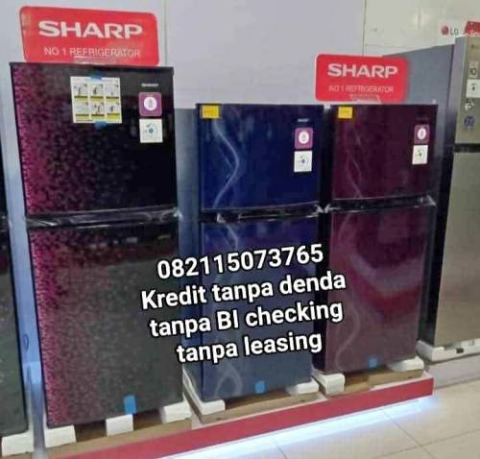 Tv, kulkas,ac, speaker, springbed dll Bisa kredit tanpa denda tanpa BI checking tanpa aplikasi